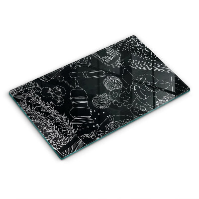 Skärbräda i härdat glas Kökstillbehör