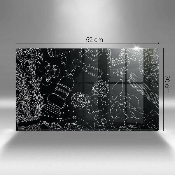 Skärbräda i härdat glas Kökstillbehör