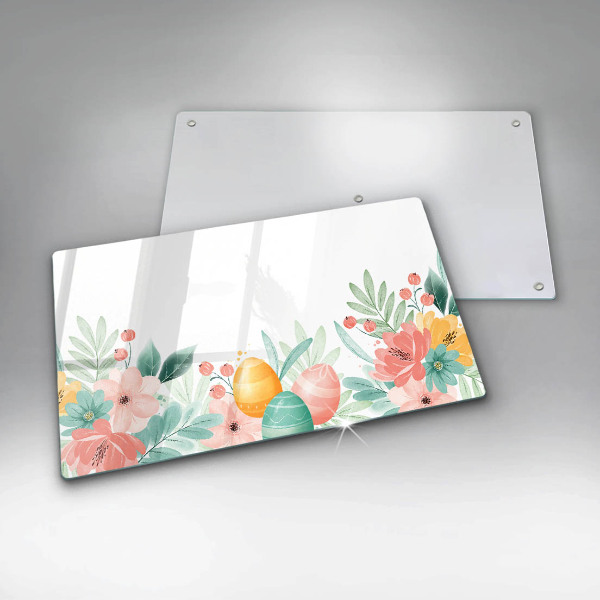 Skärbräda i härdat glas påskägg