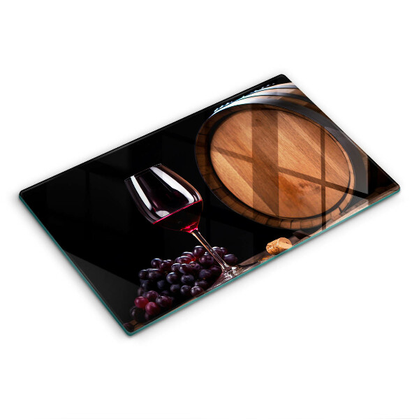 Skärbräda i härdat glas Vinfatsglas