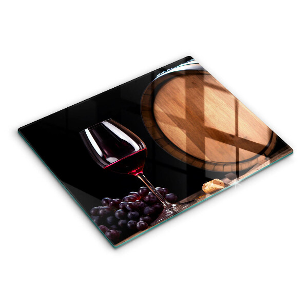 Skärbräda i härdat glas Vinfatsglas