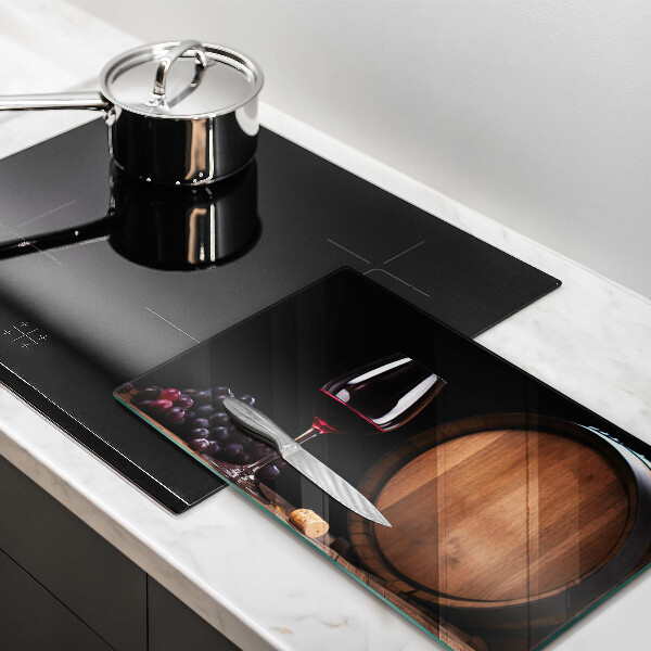 Skärbräda i härdat glas Vinfatsglas