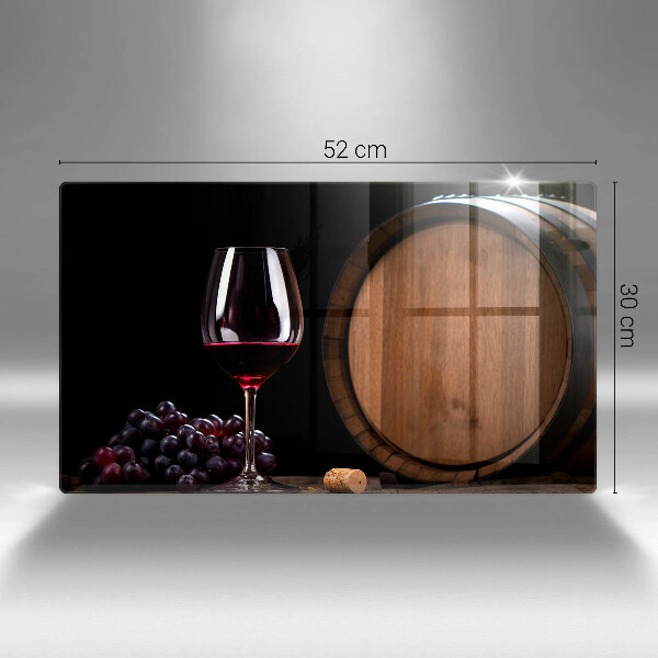 Skärbräda i härdat glas Vinfatsglas