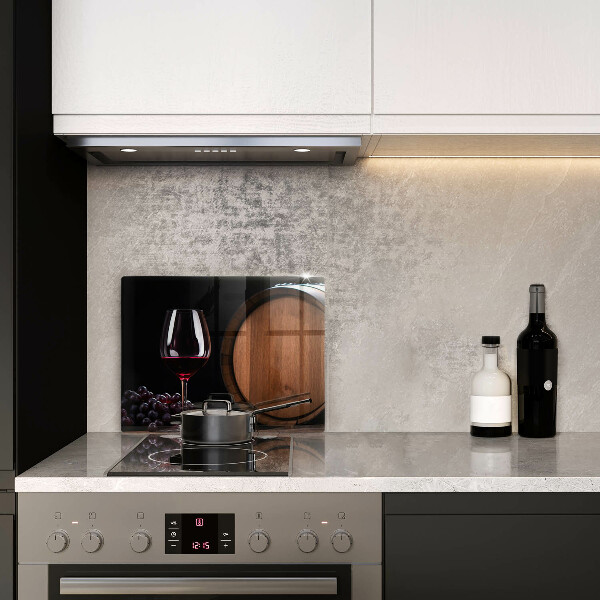 Skärbräda i härdat glas Vinfatsglas