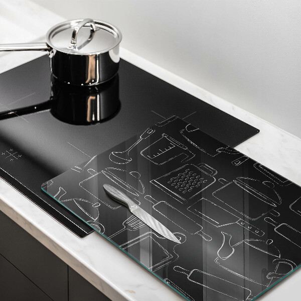 Skärbräda i härdat glas Rita kökstillbehör
