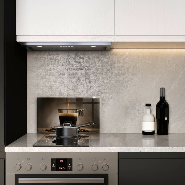 Skärbräda i härdat glas Glas och kaffebönor