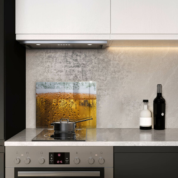 Skärbräda i härdat glas Blöt glas öl