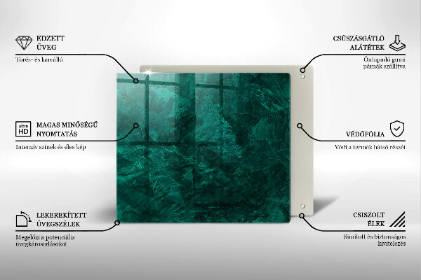 Skärbräda av glas Sten bakgrundsstruktur