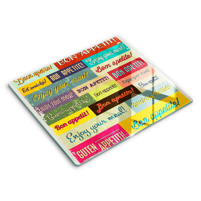 Skärbräda av glas God aptit undertexter språk