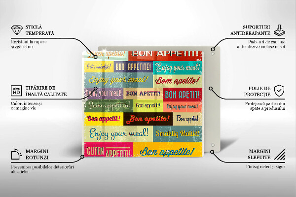 Skärbräda av glas God aptit undertexter språk