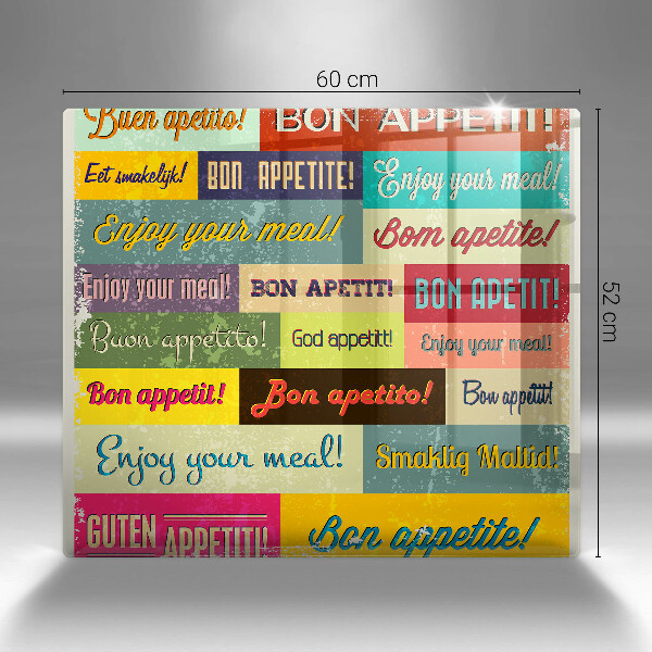 Skärbräda av glas God aptit undertexter språk