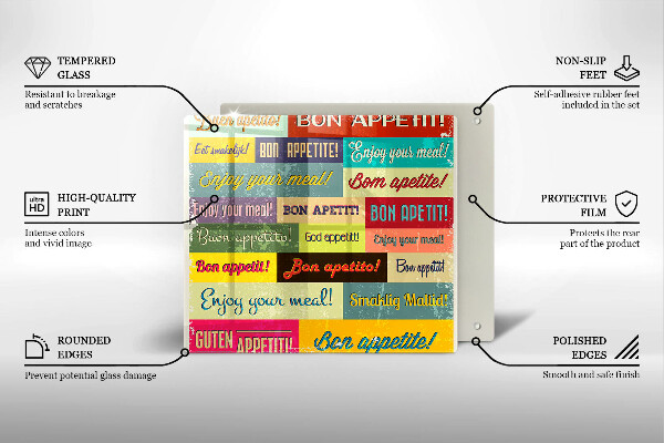 Skärbräda av glas God aptit undertexter språk