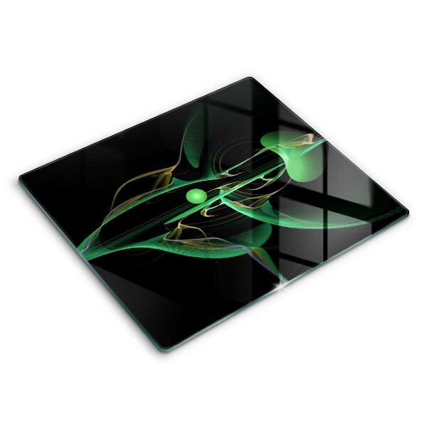Skärbräda av glas Modern abstraktion