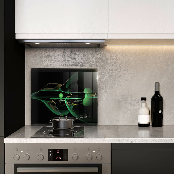 Skärbräda av glas Modern abstraktion