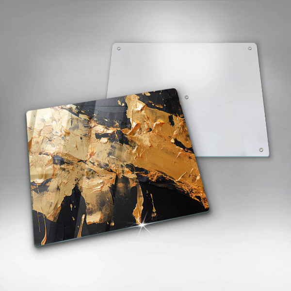 Skärbräda av glas Elegant färgstruktur