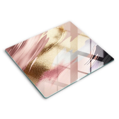 Skärbräda av glas Pastellfläckar