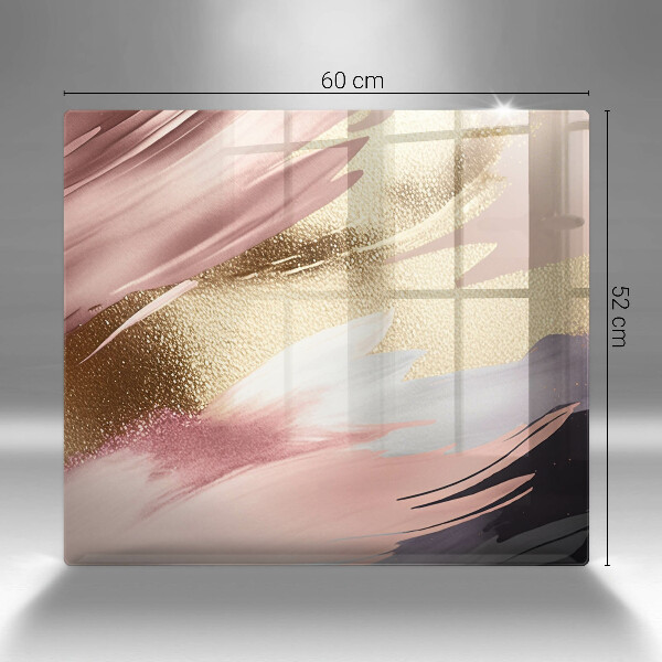 Skärbräda av glas Pastellfläckar