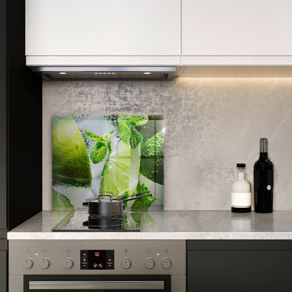 Skärbräda av glas Woda z limonką i lodem