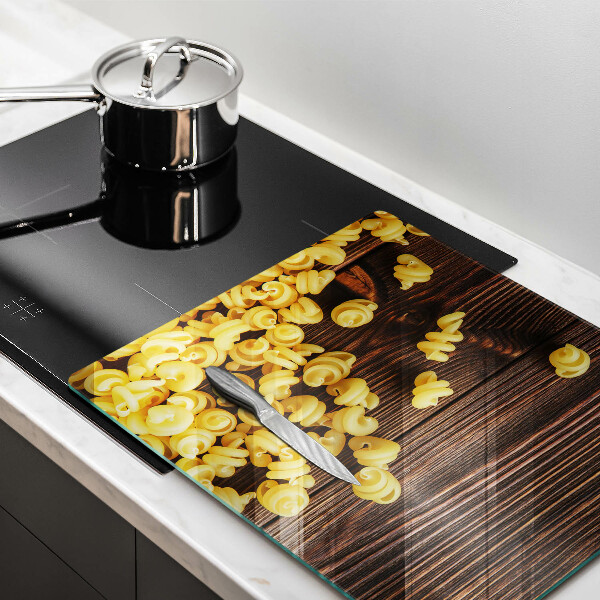 Skärbräda av glas Makaron na stole