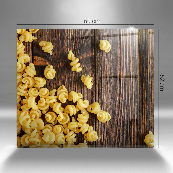 Skärbräda av glas Makaron na stole