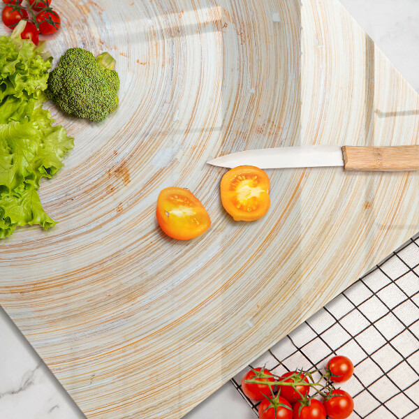 Skärbräda av glas Tekstura drewna