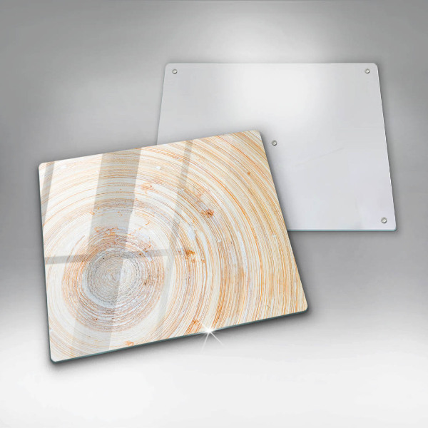 Skärbräda av glas Tekstura drewna