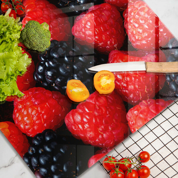 Skärbräda av glas Maliny i jeżyny