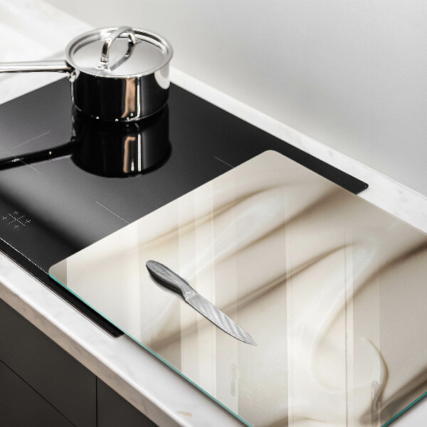 Skärbräda av glas Kremowe lody