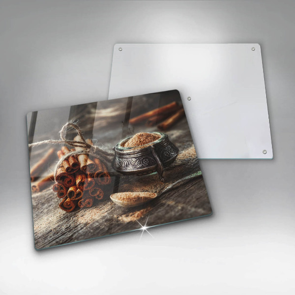 Skärbräda av glas Vaniljstång