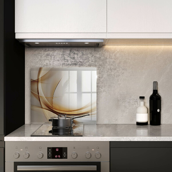 Skärbräda av glas Abstraktionsformer