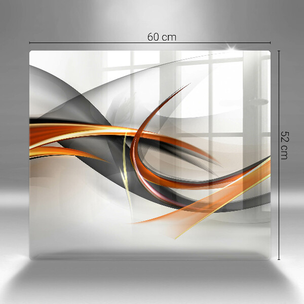 Skärbräda av glas Moderna former