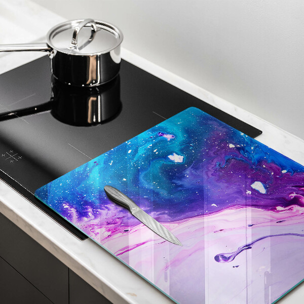 Skärbräda av glas Abstraktion bläck