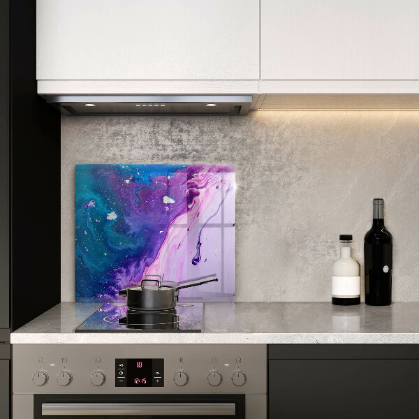 Skärbräda av glas Abstraktion bläck