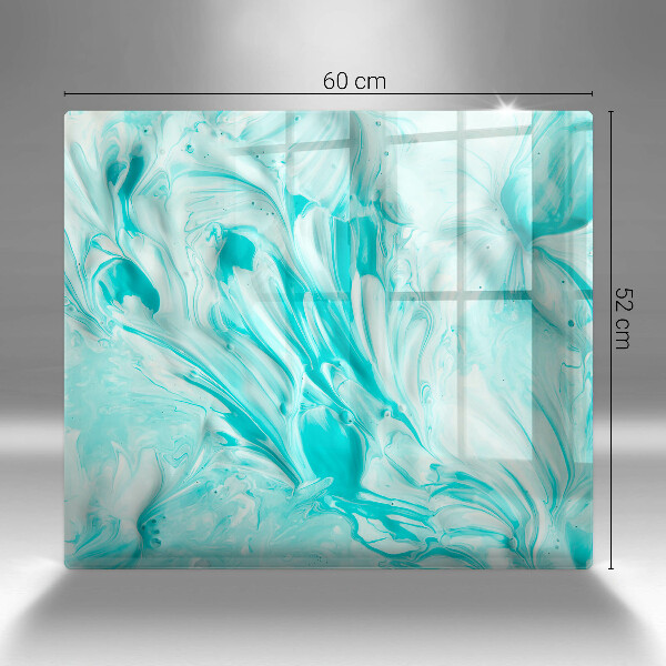 Skärbräda av glas Abstraktionsfärger