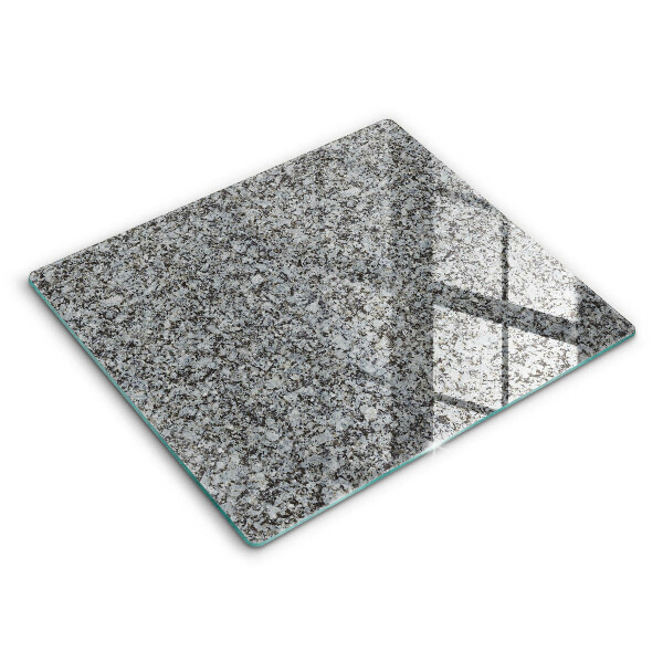Skärbräda av glas Sten textur