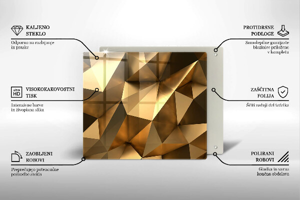 Skärbräda av glas Bakgrund abstrakt struktur