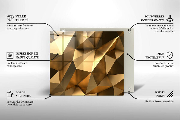 Skärbräda av glas Bakgrund abstrakt struktur