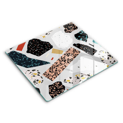 Skärbräda av glas Sten gres