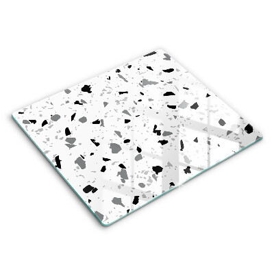 Skärbräda av glas Dekorativ sten gres