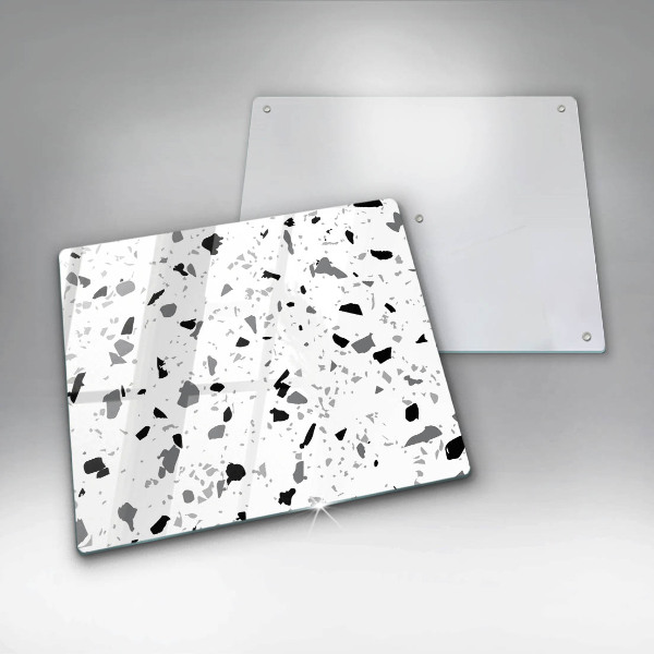 Skärbräda av glas Dekorativ sten gres