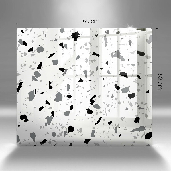 Skärbräda av glas Dekorativ sten gres