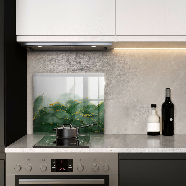 Skärbräda av glas Abstrakt natur