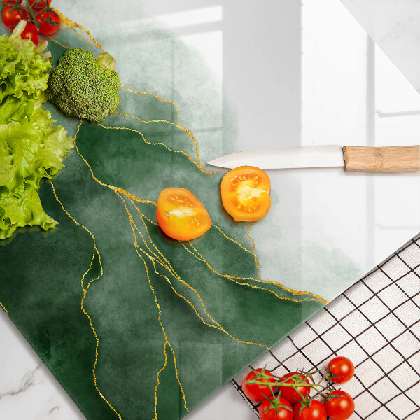 Skärbräda av glas Abstrakt natur