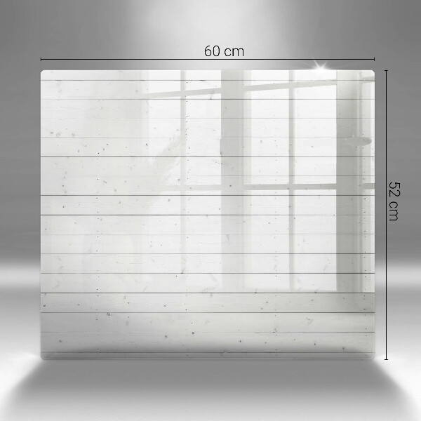 Skärbräda av glas Moderna ljusskivor