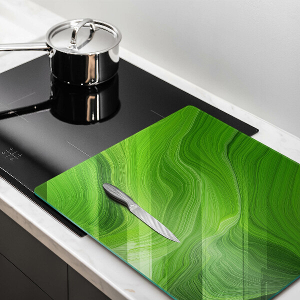 Skärbräda av glas Abstrakt konsistens