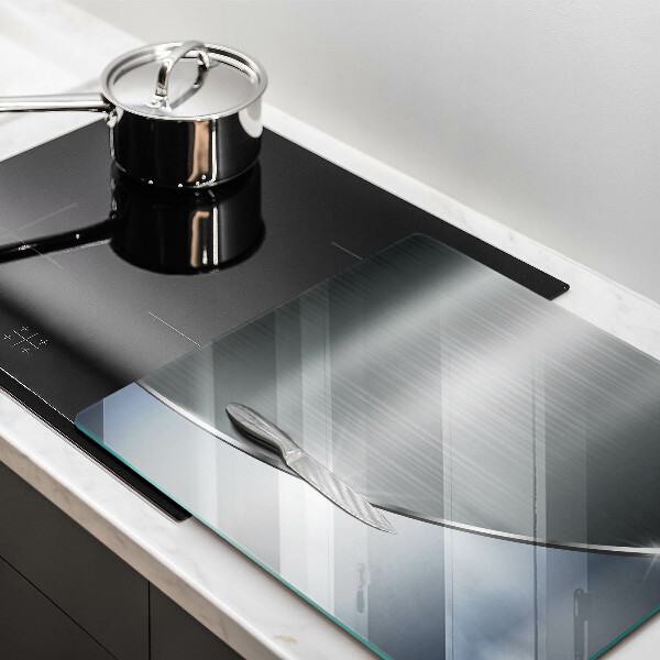 Skärbräda av glas Metall abstrakt mönster