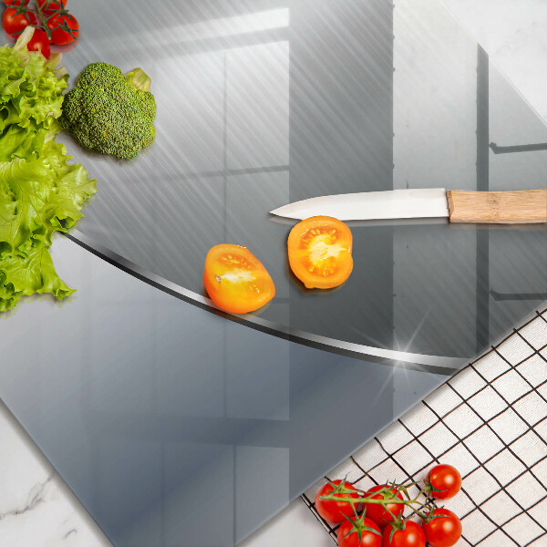 Skärbräda av glas Metall abstrakt mönster