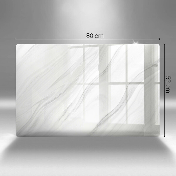 Skärbräda glas modern Delikat marmor