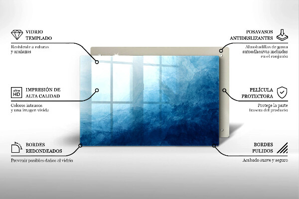 Skärbräda glas modern Abstrakt bakgrund
