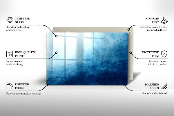 Skärbräda glas modern Abstrakt bakgrund